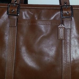 Coach Bag - large brown satchel